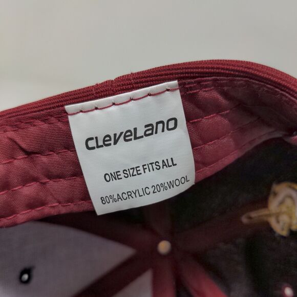 Cleveland Mens Strapback Hat OSFA Multicolor Cleveland Cavaliers Embroidered - Picture 12 of 12